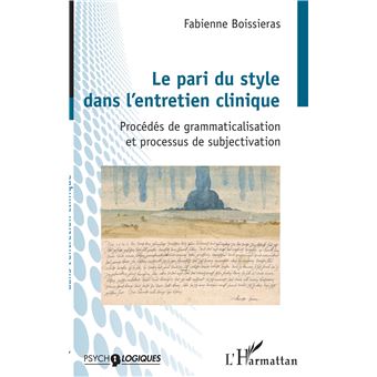 Le pari du style dans l'entretien clinique - 1