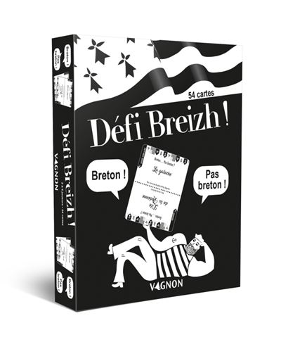Défi Breizh : breton ou pas breton ? - Nadine Urvois - Vagnon Du Plaisancier Eds - Jeux livres objets