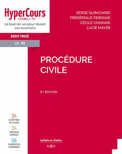 Procédure civile 8e édition - Serge Guinchard (2023)