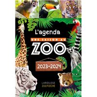 AGENDA SCOLAIRE 2023-2024: Chien chiot bébé husky animaux