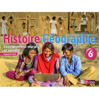 Histoire Géographie Education Civique 6e 2016 Manuel élève