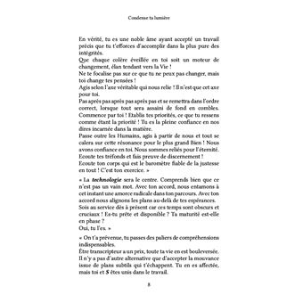 Condense ta lumière