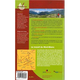 Vallee de chamonix  massif mt blanc guide geologique - 1