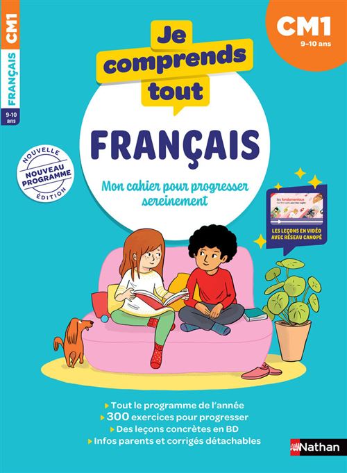 Nathan Je Comprends Tout - Français Cm1 - 9-10 Ans