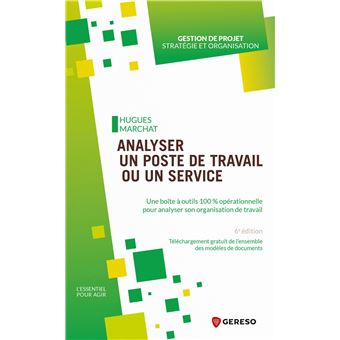 Analyser un poste de travail ou un service - 1