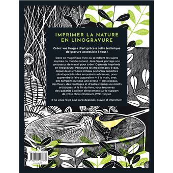 Imprimer la nature en linogravure