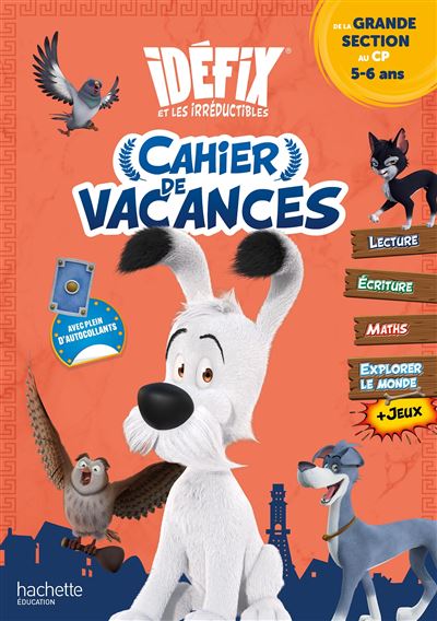 Idéfix - Cahier de vacances 2025 GS / CP