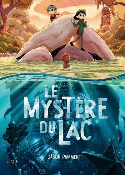 Le Mystère du lac - Collector - Jason Pamment - Jungle - relié - Bande dessinée jeunesse