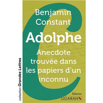 Adolphe (grands caractères) - 1