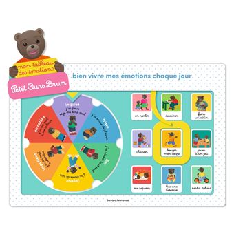 Petit Ours Brun - PETIT OURS BRUN MON TABLEAU DES EMOTIONS - 1