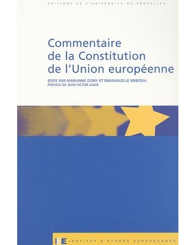 Commentaire de la constitution de l union europeenne