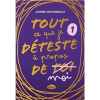 Tout ce que je deteste a propos de moi v 01