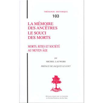 Th n103 - la memoire des ancetres - le souci des morts - 1