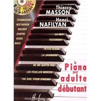 Piano pour adulte debutant+ 2cd - piano