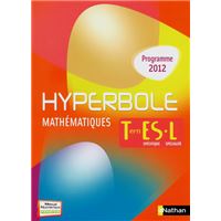 Hyperbole Terminale ES spécifique / L spécialité