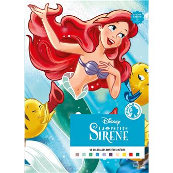 La Petite Sirène - Coloriages mystères Disney - Spécial film : La Petite Sirène - 1