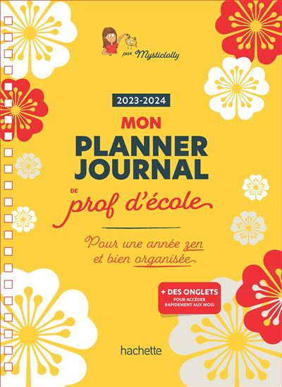  Agenda 2023 2024 Scolaire Journalier - Gym: Calendrier -  Organisateur - Planificateur (French Edition): de Co, Carnet: Books