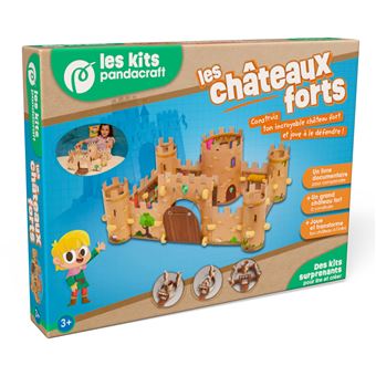 Les châteaux forts - Kit Pandacraft dès 3 ans - 1