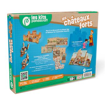 Les châteaux forts - Kit Pandacraft dès 3 ans
