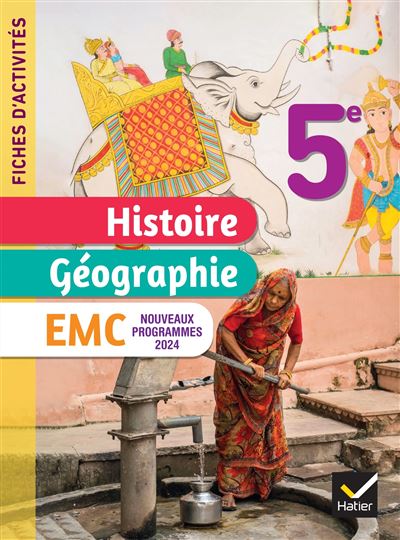 Fiches D Activit S Histoire G Ographie Emc E Ed Cahier L Ve Broch Jean Claude