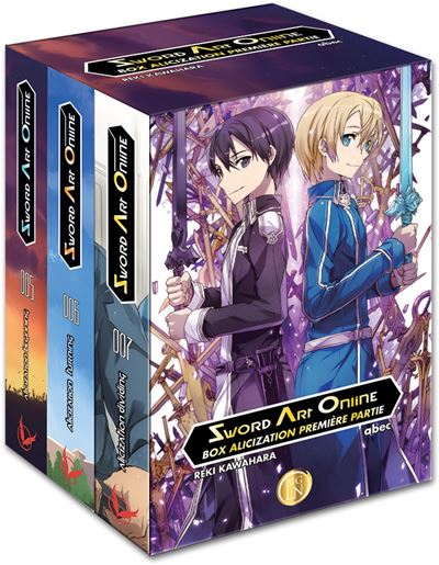 Coffret : Sword art online T 05 à 07 ( 3ex pour le prix de 2ex )