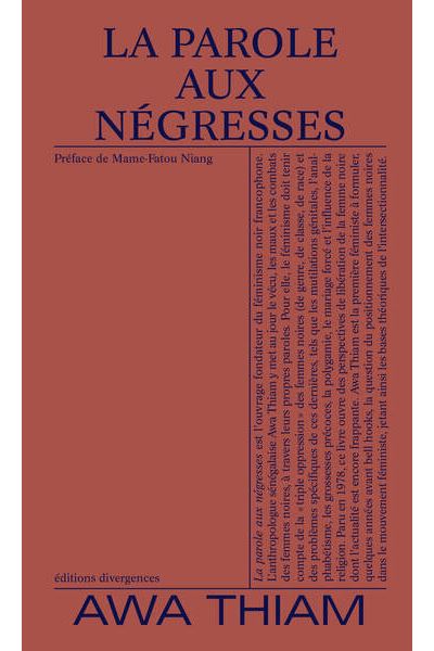La parole aux négresses