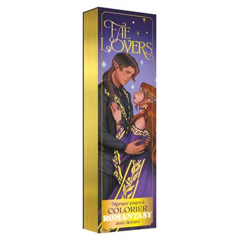 Marque-pages à colorier romantasy - Fae Lovers - 1