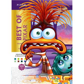 Coloriages Mystères Disney - Coloriages mystères Disney - Best of Pixar - 1
