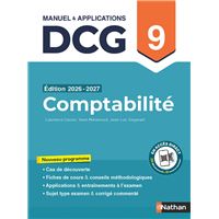 Comptabilité - DCG - Épreuve 9 - Manuel et applications 2026-2027