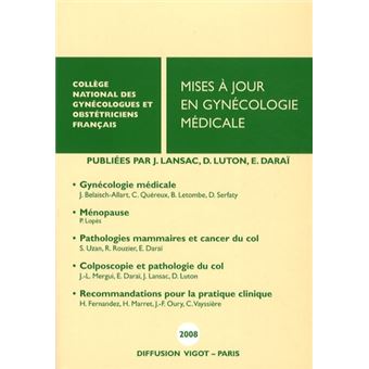 Mises a jour en gynecologie medicale 2008 - 1