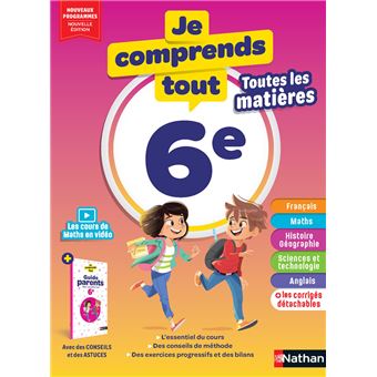 Je comprends tout - Tout en un 6ème - 1