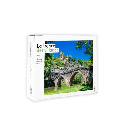 Semainier 2025 - La France des villages - Collectif - Millesima - broché - Calendrier
