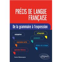 Précis de langue française. De la grammaire à l'expression