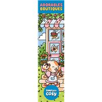 ADORABLES BOUTIQUES MARQUE-PAGES A COLORIER