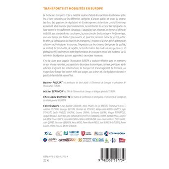 Transports et mobilités en Europe