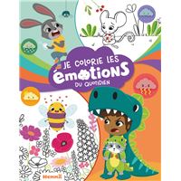 Je colorie les émotions du quotidien - Avec stickers