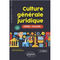 Culture générale juridique (PRÉCAPA / CRFPA - GRAND ORAL)