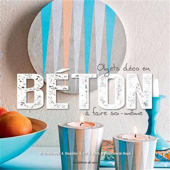 Objet deco en beton - 1