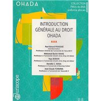 Introduction générale au droit OHADA