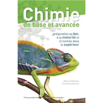 Chimie de base et avancée - 1