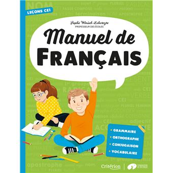 Manuel de français - Leçons CE1