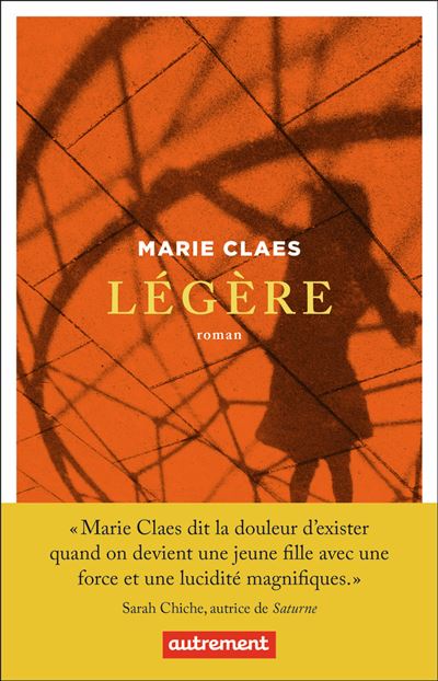 Légère - Marie Claes - Autrement - broché - Roman