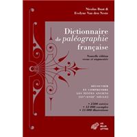Dictionnaire de paléographie française