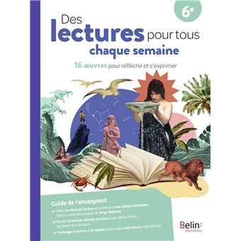 Des lectures pour tous chaque semaine 6e - 1