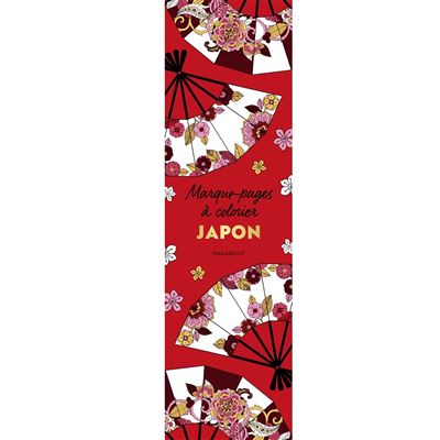 Marque-pages à colorier - Japon - Collectif - Marabout - broché - Livre-jeu