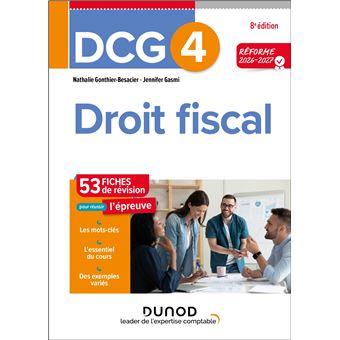 DCG 4 - Droit fiscal - Fiches Réforme 2026-2027 - 1