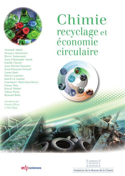 Chimie, recyclage et économie circulaire - Olivier daniele, Paul Rigny et Collectif (2025)