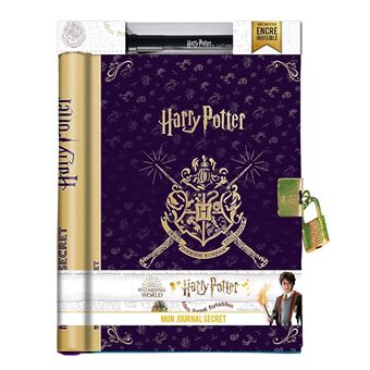 Coffret cadeau avec journal et stylo Harry Potter - Karactermania Pas Cher