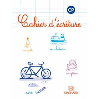 Cahier d'écriture CP