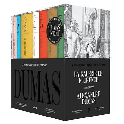 La Galerie de Florence racontée par Alexandre Dumas - Alexandre Dumas - Chene - Coffret - Beau livre
